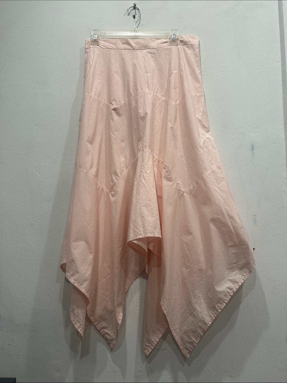 Laneway The Label romy asymmetrical midi Skirt pink small beach quiet luxury